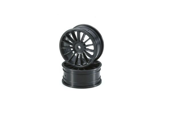Kyosho 1/10 W: 15 Spoke Black 24mm (2
