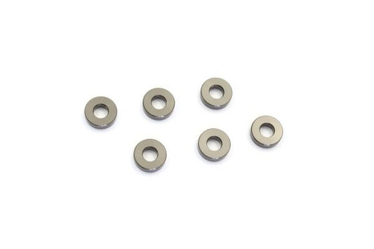 Kyosho Alum. Collar 2mm Gunmetal (6)