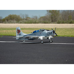 Double Seat AD-5/A-1E Skyraider 86" wingspan, 35-60cc "Grey" without Retracts,