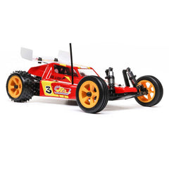 1/16 Mini JRX2 2WD Buggy Brushed RTR, Red by LOSI