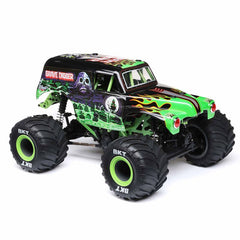 1/18 Mini LMT 4X4 Brushed Monster Truck RTR, Grave Digger