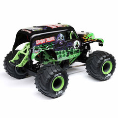 1/18 Mini LMT 4X4 Brushed Monster Truck RTR, Grave Digger