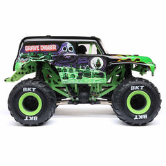 1/18 Mini LMT 4X4 Brushed Monster Truck RTR, Grave Digger