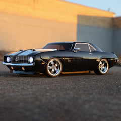 1/10 1969 Chevy Camaro V100 AWD Brushed RTR, Black