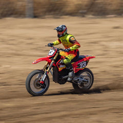 1/4 Promoto-MX Motorcycle RTR, FXR Red by LOSI
