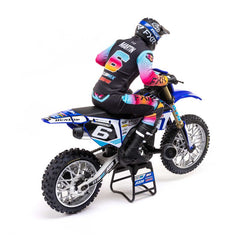 1/4 Promoto-MX Motorcycle RTR, Club MX Blue by LOSI