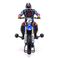 1/4 Promoto-MX Motorcycle RTR, Club MX Blue by LOSI