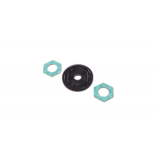 Spur Gear with Slipper Pads, 60T 0.5 MOD