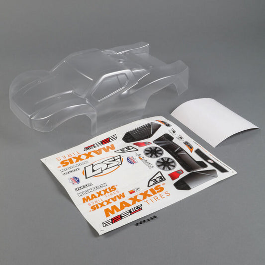 Body Set, Clear: 22S SCT by LOSI