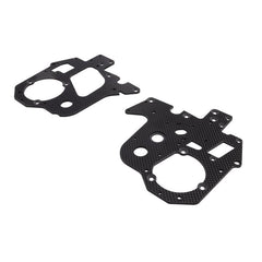 Carbon Chassis Plate Set: Promoto-MX by LOSI