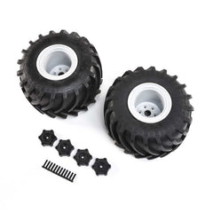 Mounted Monster Truck Tires, L/R: LMT by LOSI