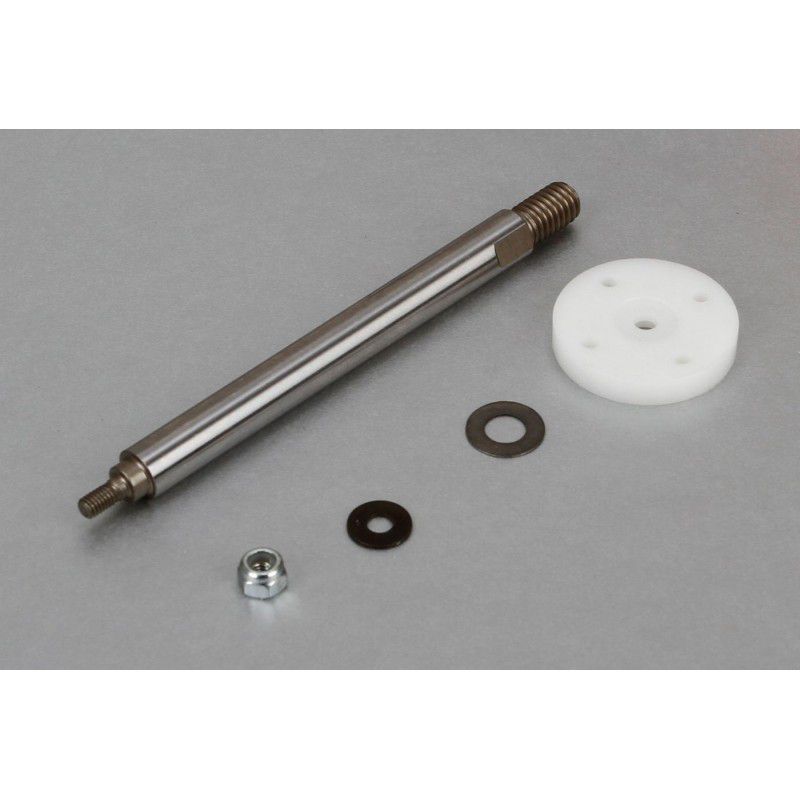Nutted Shock Shaft & Piston Kit,Front:5IVE-T,MINI WRC (Replaces LOSB2851)
