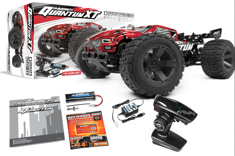 Maverick 1/10 Quantum XT Red w/b&ch