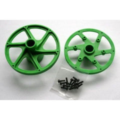Front/Rear Rim Set Green SB5 RTR, 6574 by Thunder Tiger