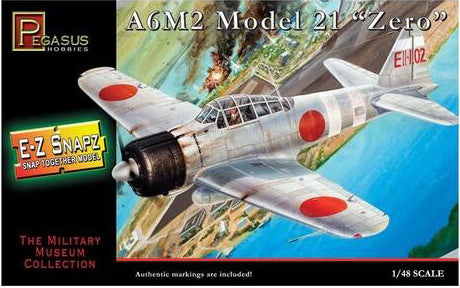 Pegasus 1/48 Mitsubishi Zero A6M2