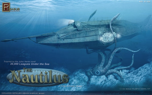 Pegasus 1/48 Nautilus & Squid