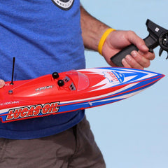 Lucas Oil 17-inch Power Race Deep V w/SMART Charger & Battery:RTR by Pro Boat