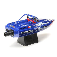 Sprintjet 9-inch Self-Righting Jet Boat Brushed RTR, Blue by Pro Boat