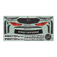 1/10 Speed3 Clear Body for 190mm FWD TC by Protoform