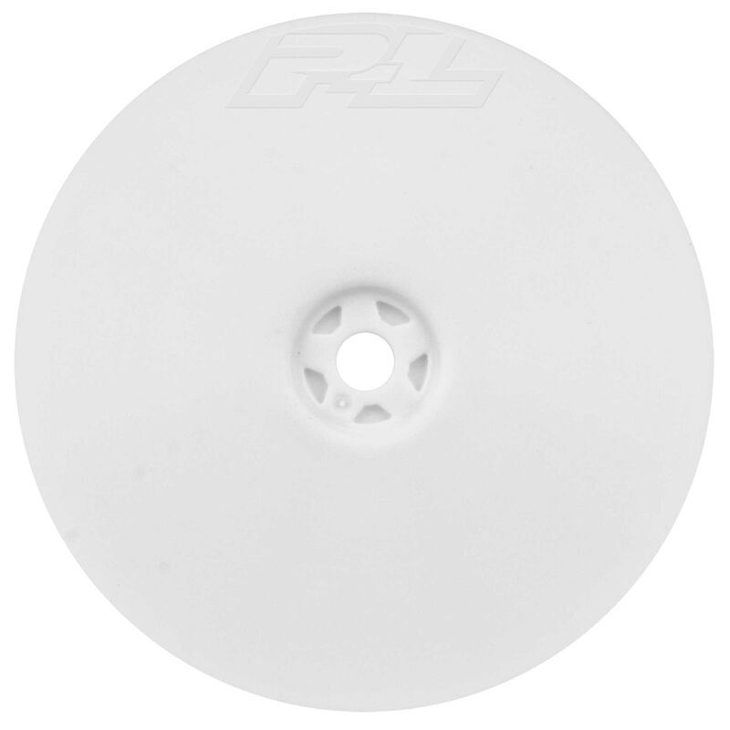 Velocity 2.2 4WD Front White Wheel (2) : XB4 and 22X-4 by Proline