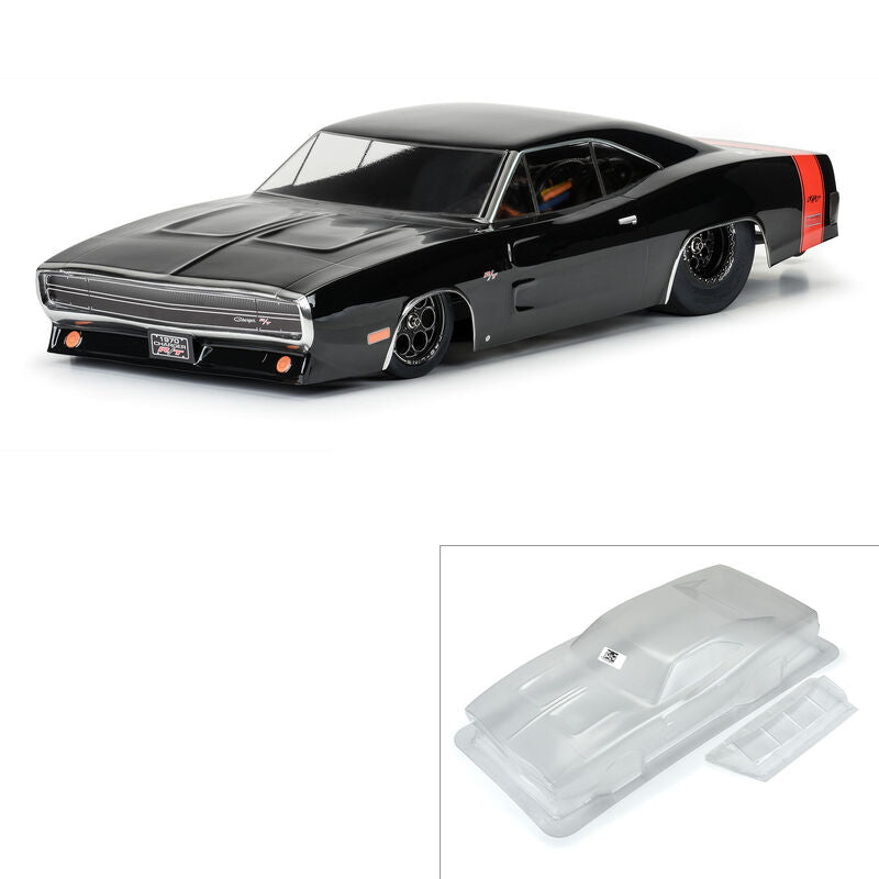 1/10 1970 Dodge Charger Clear Body: Drag Car by Proline