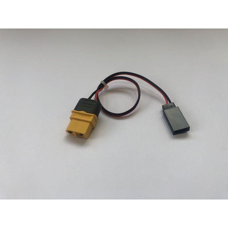 Futaba Rx - XT60 plug Charge lead, by RC Pro