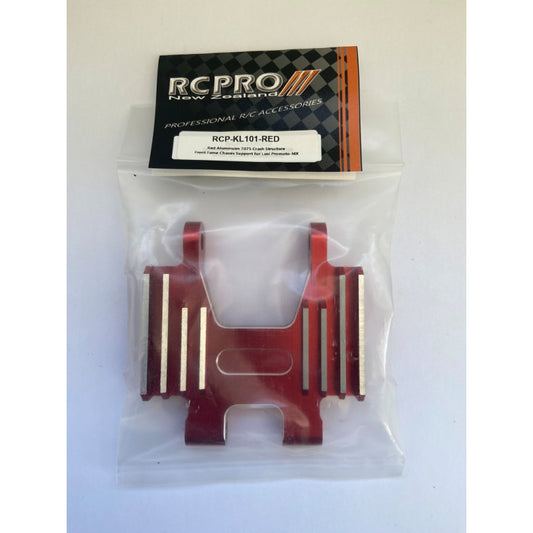 Red Aluminuim 7075 Crash Structure Front Fame Chassis Support for Losi