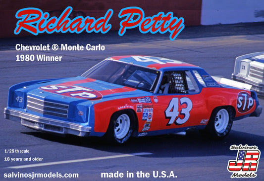 Salvinos JR 1/25 '80 Monte Carlo #43 RP
