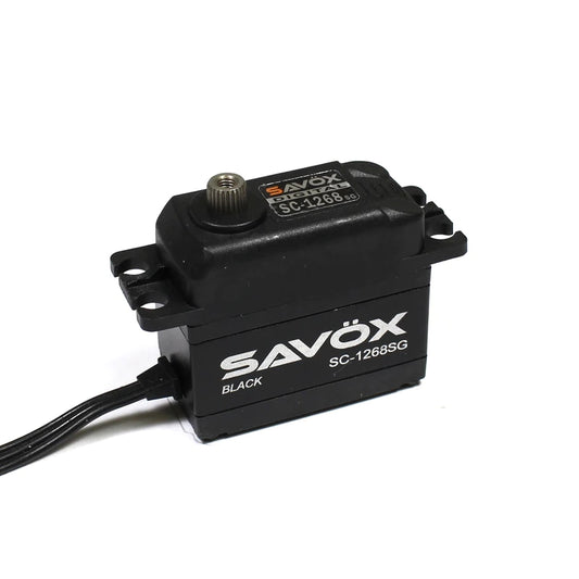 Savox HV STD size 25kg/cm, Black, Coreless Digital Servo, 0.11 sec, 7.4V 62g,