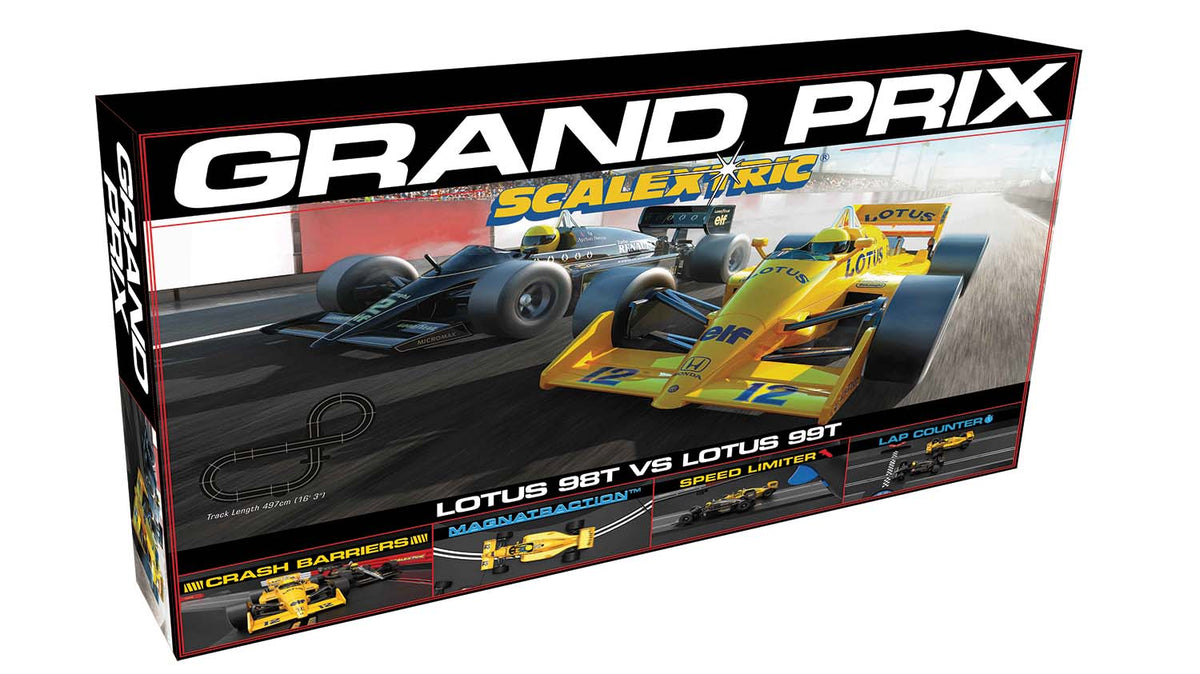 Scalextric Set: 1980's F1 Lotus Senna set