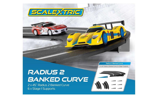 Scalextric R2 Banked Curve 45deg 2