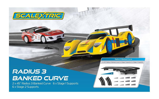 Scalextric R3 Banked Curve 45deg 2