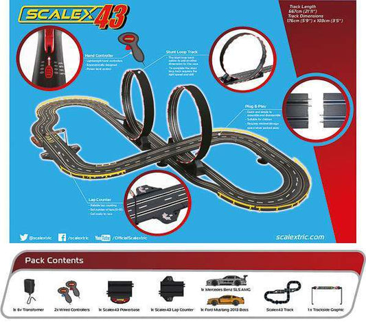 Scalextric Scalex43 set: Superloop Thrill