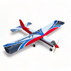 Boomerang V2 Trainer 61" wingspan - .46 glow engine or 10cc gas White,Red, Blue