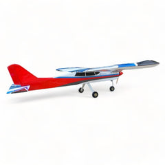 Boomerang V2 Trainer 61" wingspan - .46 glow engine or 10cc gas White,Red, Blue