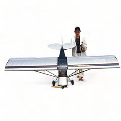 Shock Cub 38-50cc span 2.59m Silver w/wingbags by Seagull Models