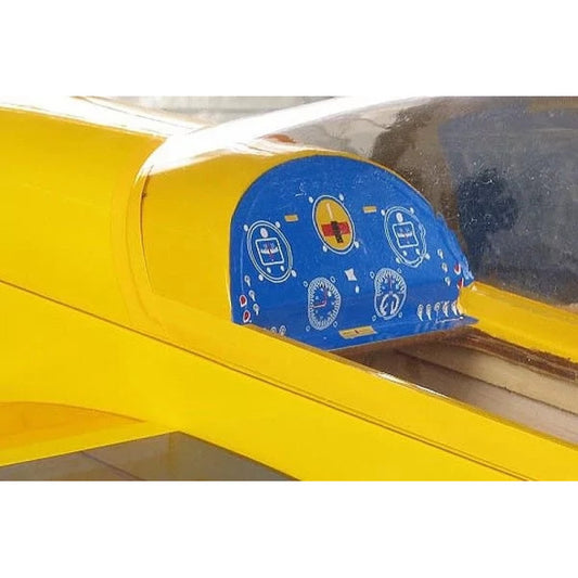 Harrier 3D Funfly 60.5" wingspan size .90-100 ARF - Transparent Blue 0.13m3