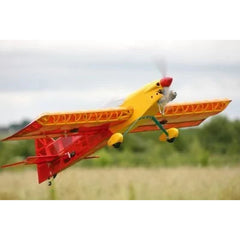 Harrier 3D Funfly 60.5" wingspan size .90-100 ARF - Transparent Red 0.13m3