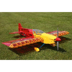 Harrier 3D Funfly 60.5" wingspan size .90-100 ARF - Transparent Red 0.13m3