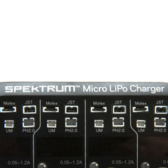 Spektrum S44 Micro 4 port AC/DC 1S LiPo Charger