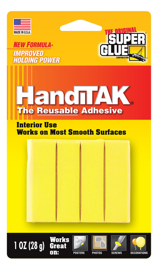 Superglue HandiTak (28gr)Yellow Blutak