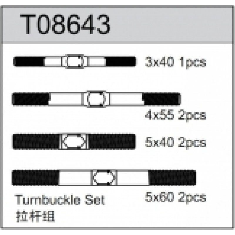Turnbuckle Set, Team C