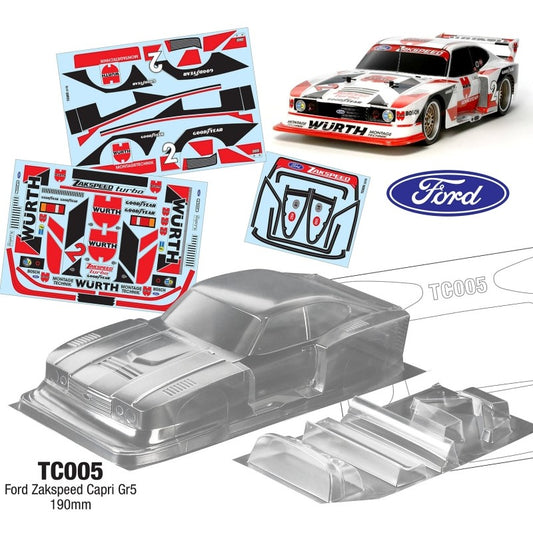 1/10 Wurth Ford Zakspeed Capri Gr5, 190mm