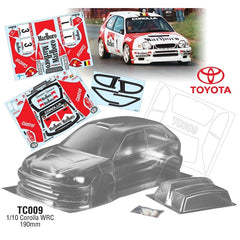1/10 Toyota Corolla WRC 239mm WB (190mm) - Marlboro Decal Sheet