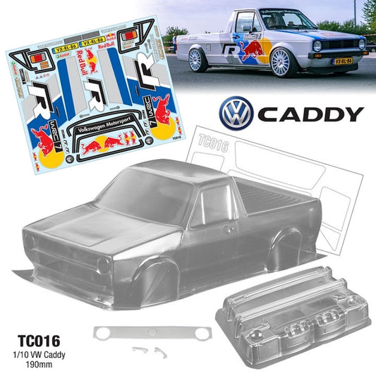 1/10 VW Caddy, 190mm RedBull Decal Sheet