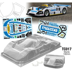 1/10 Mazda 787B W/3D Wing Mount 190mm by Team C