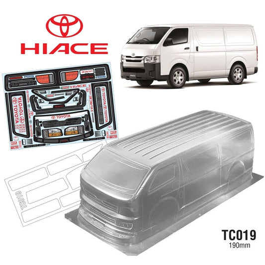 TC019 1/10 TOYOTA HIACE VAN 190MM Wide