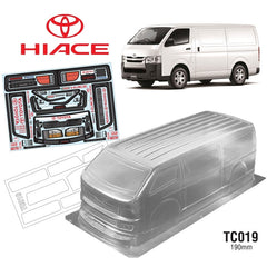 TC019 1/10 TOYOTA HIACE VAN 190MM Wide