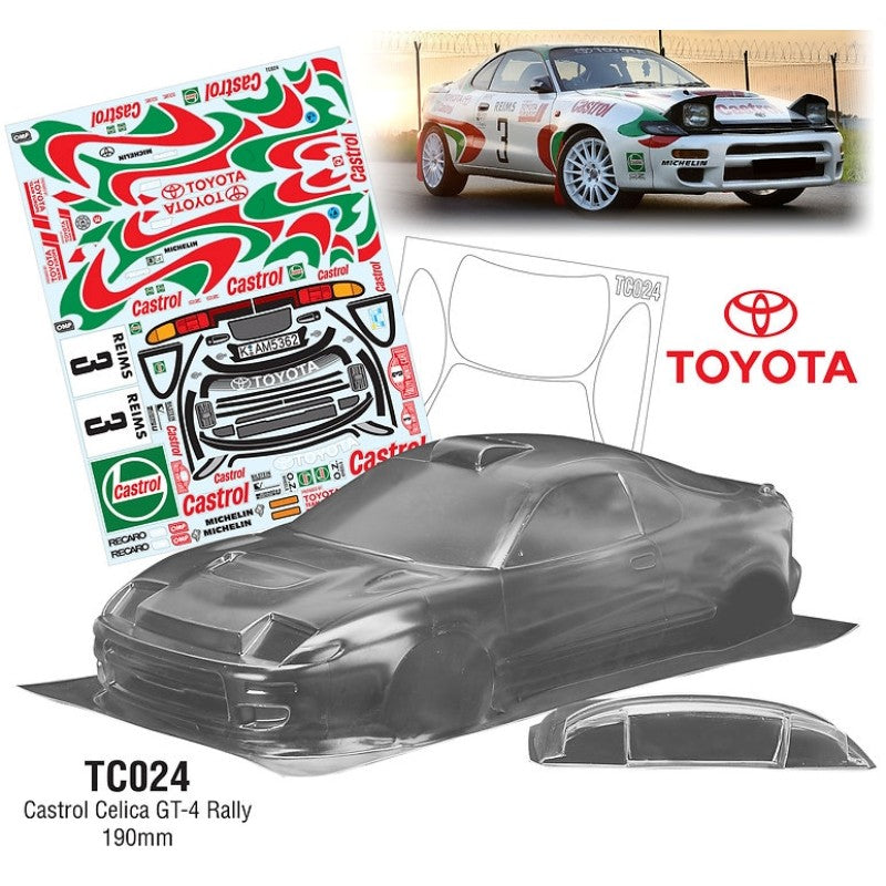 TC024 1/10 CELICA GT-4 RALLY 190mm Wide