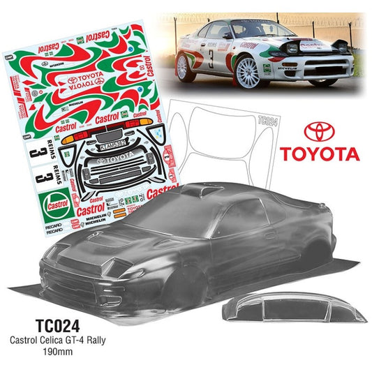 TC024 1/10 CELICA GT-4 RALLY 190mm Wide